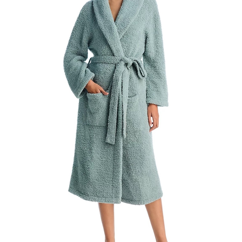 BAREFOOT DREAMS CozyChic Bathrobe in Royal Purple - Sz 2